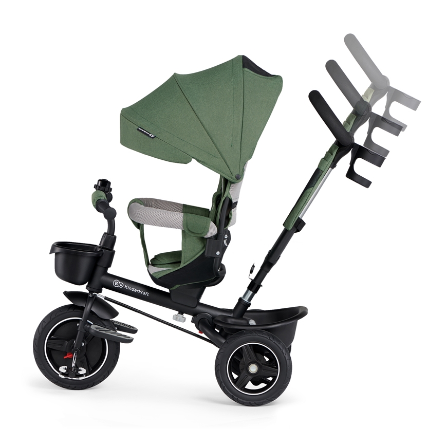 KINDERKRAFT SELECT - Dečiji tricikl SPINSTEP Premium zelena