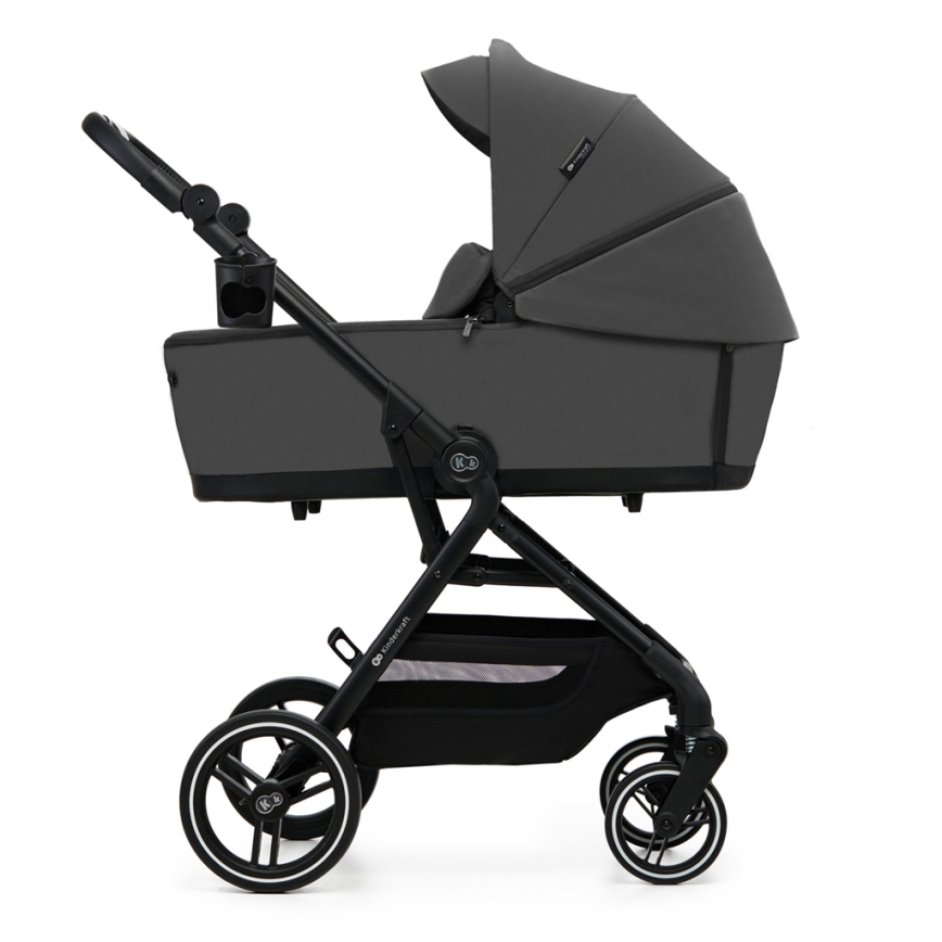 KINDERKRAFT SELECT - Kombinovana kolica 2u1 YOXI Moonlight grey