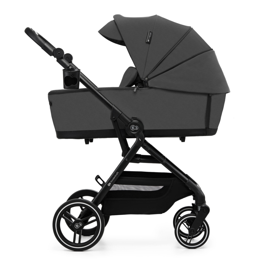 KINDERKRAFT SELECT - Kombinovana kolica 2u1 YOXI Moonlight grey