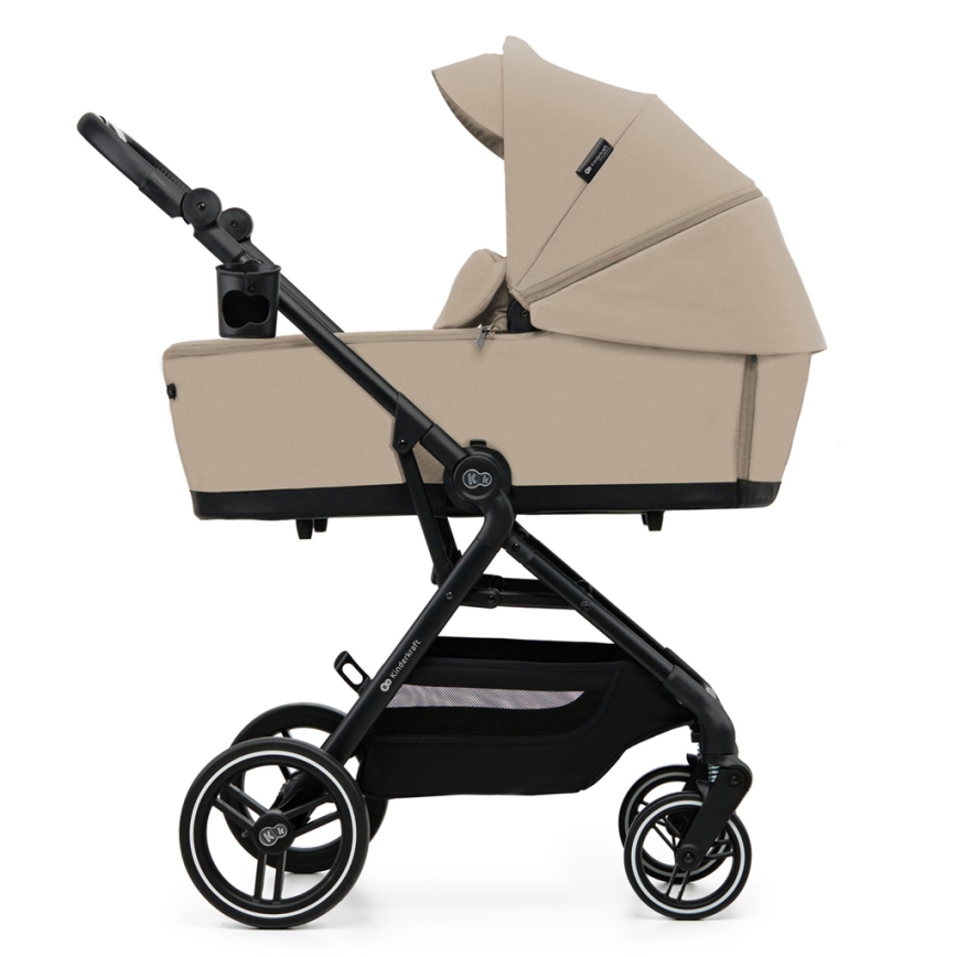KINDERKRAFT SELECT - Kombinovana kolica 2u1 YOXI Sand beige