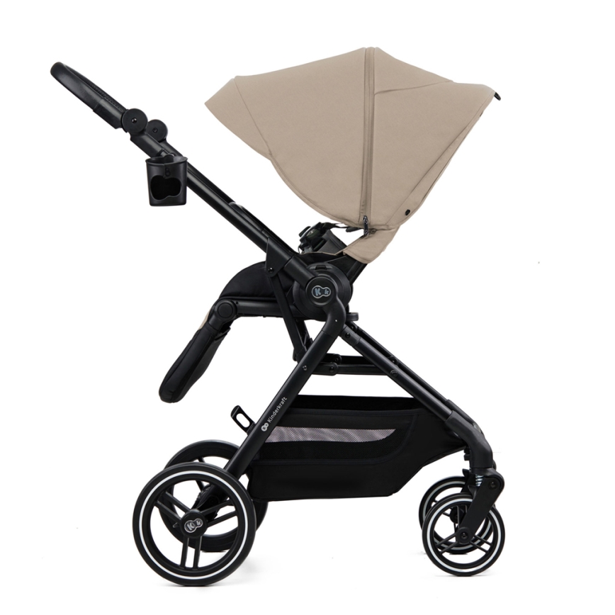 KINDERKRAFT SELECT - Kombinovana kolica 2u1 YOXI Sand beige