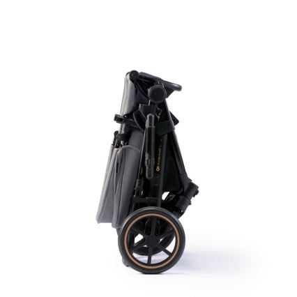 KINDERKRAFT SELECT - Kombinovana kolica 3u1 PRIME 2 Premium Shadow grey + auto sedište