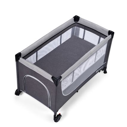 KINDERKRAFT SELECT - Putna kolevka LEODY sivo