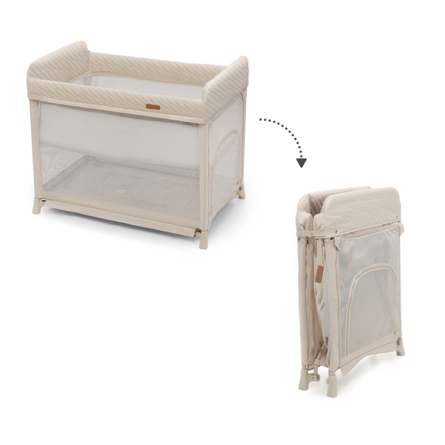 KINDERKRAFT SELECT - Putna kolevka MOON DREAM bež