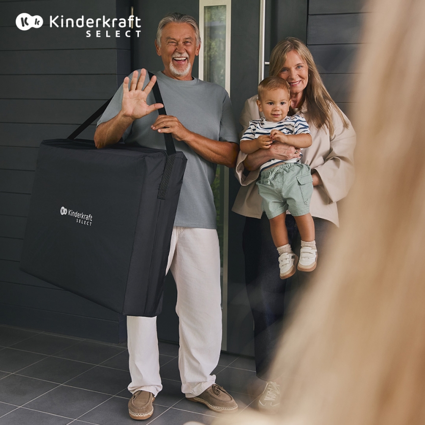 KINDERKRAFT SELECT - Putna kolevka MOON DREAM crno