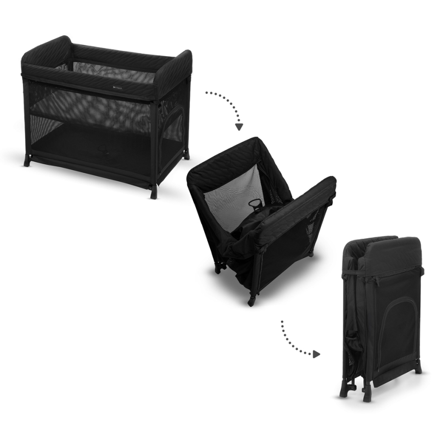 KINDERKRAFT SELECT - Putna kolevka MOON DREAM crno