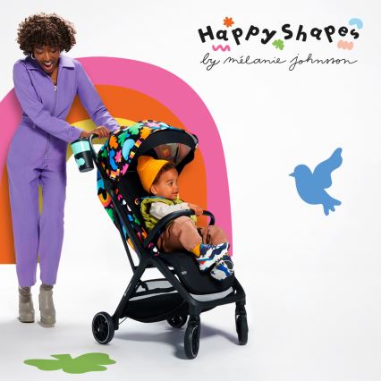 KINDERKRAFT SELECT - Sportska kolica NUBI 2 Happy shapes