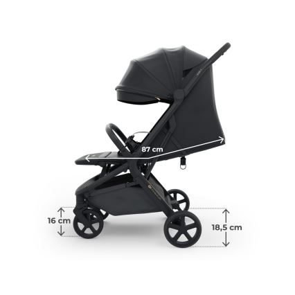 KINDERKRAFT SELECT - Sportska kolica NUBI 3 Midnight Black