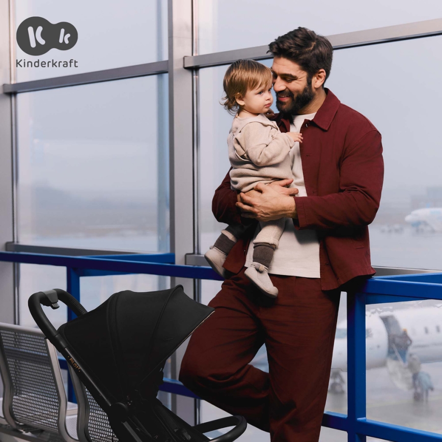 KINDERKRAFT SELECT - Sportska kolica PILOT 2, crne boje