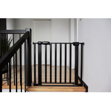 KINDERKRAFT - Sigurnosna pregrada LOCK&GO 75-103 cm crno