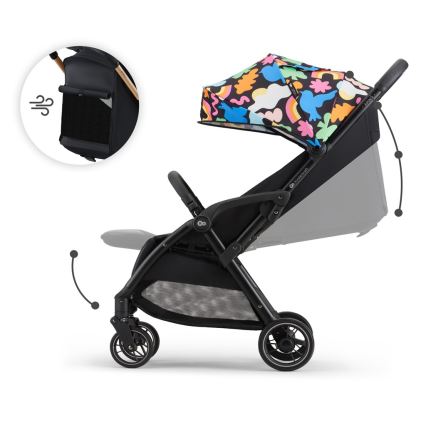 KINDERKRAFT - Sportska kolica APINO raznobojna