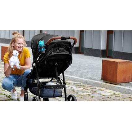 KINDERKRAFT - Sportska kolica GRANDE PLUS crna