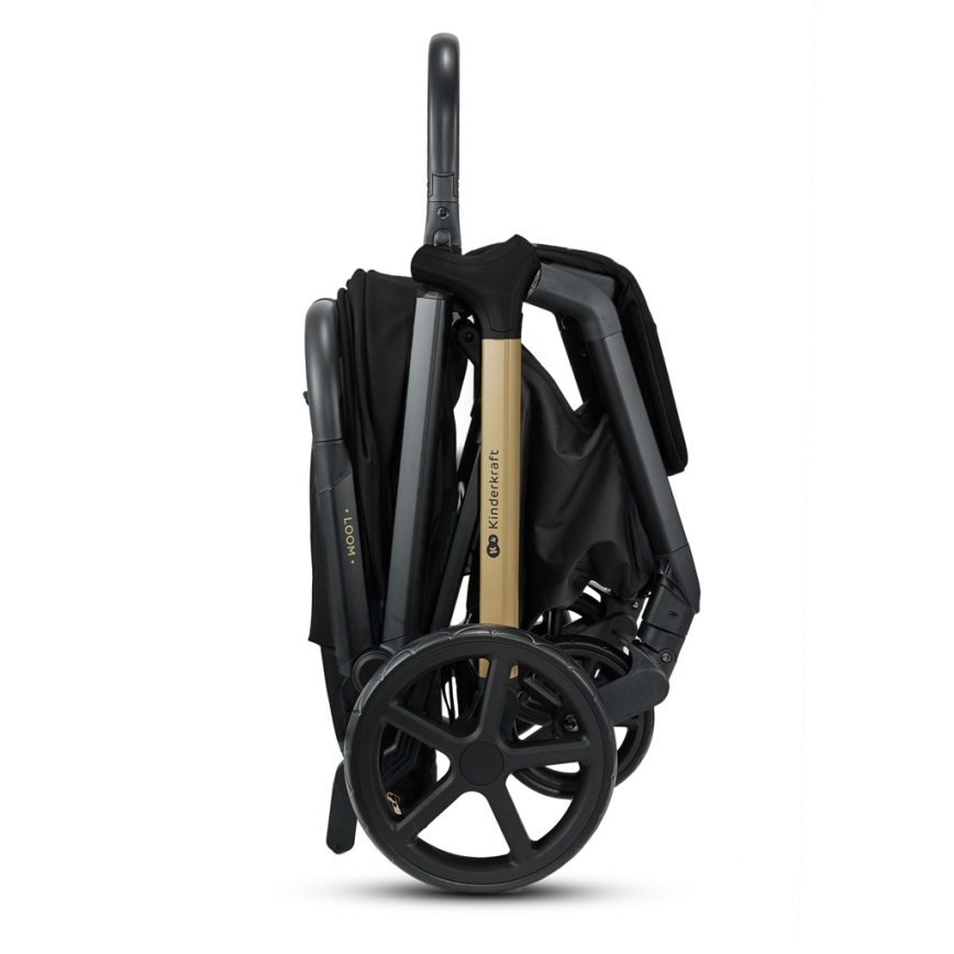 KINDERKRAFT - Sportska kolica LOOM crne boje
