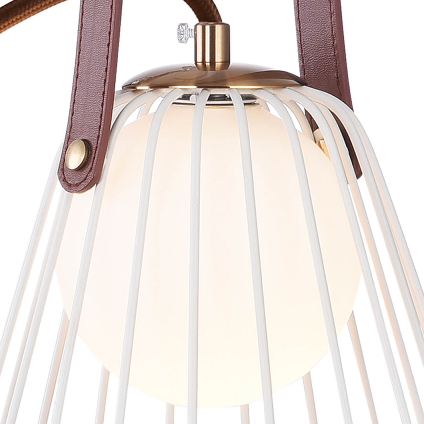 Zidna lampa MEMORY 1xG9/4W/230V bela/braon