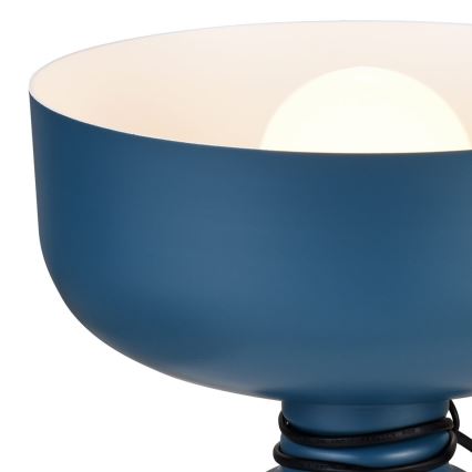 Stona lampa ABEL 1xE27/11W/230V plava