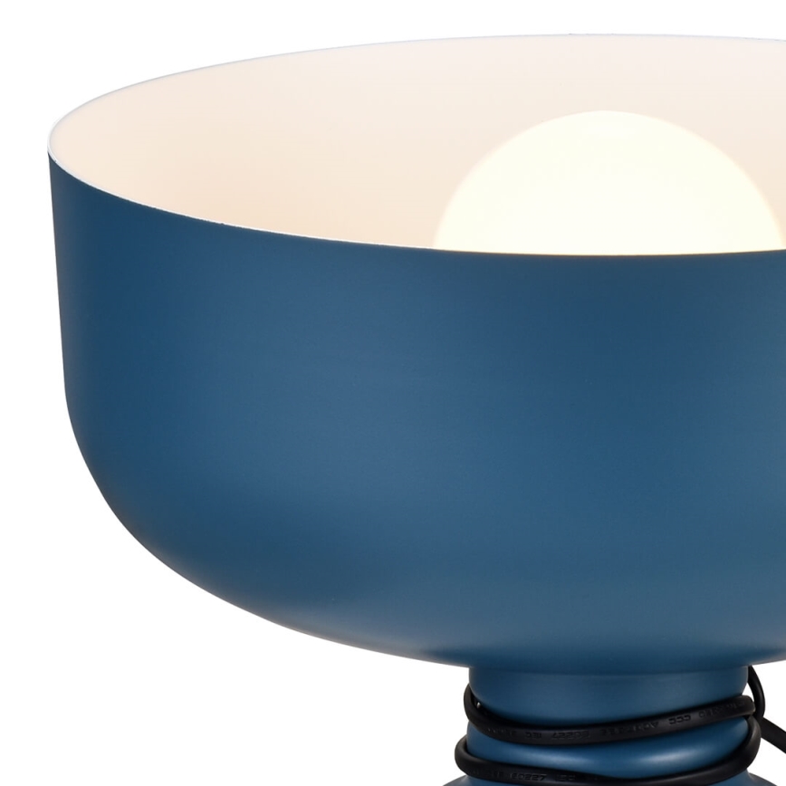 Stona lampa ABEL 1xE27/11W/230V plava