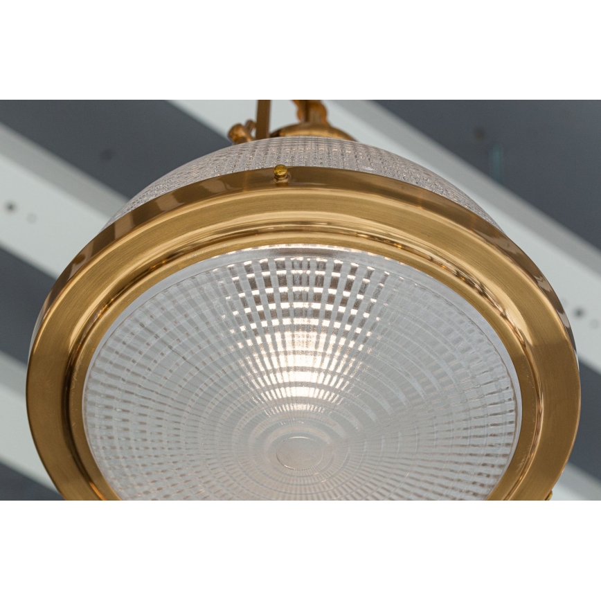 Viseći luster THOR 1xE27/11W/230V bronzana