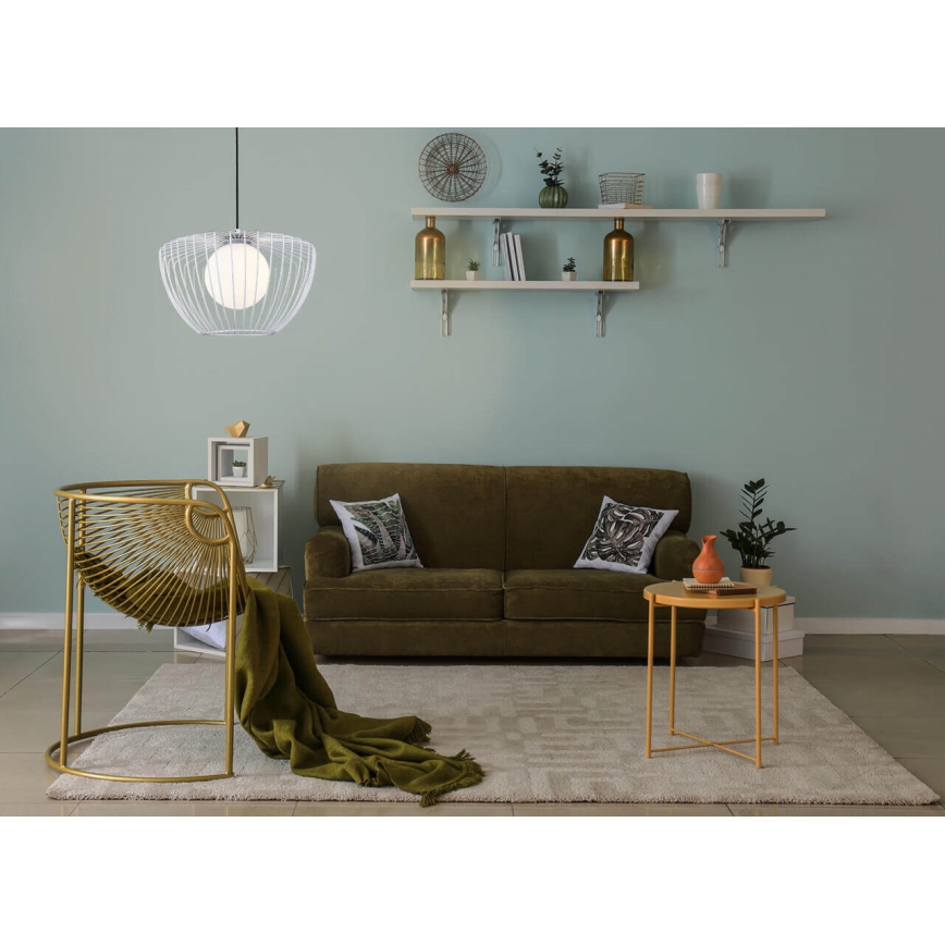 Luster na sajli FORMAL 1xG9/4W/230V srebrno