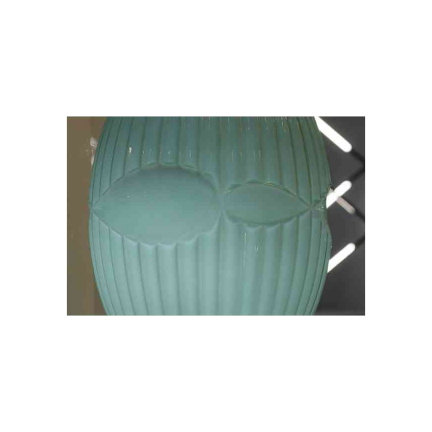 Luster na sajli ELLIPTIC 1xE27/11W/230V zelena