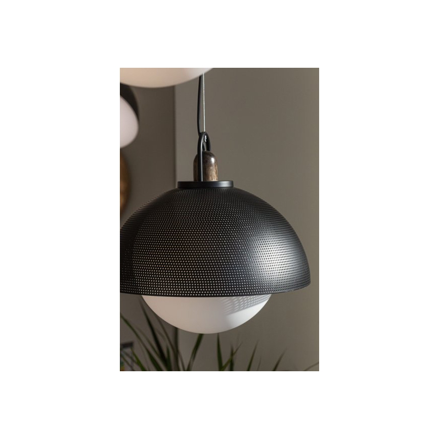 Luster na sajli GRAVEN 1xE27/11W/230V crno
