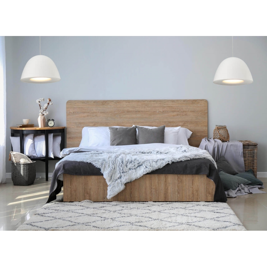 Luster na sajli REVOLVE 1xE27/11W/230V bela