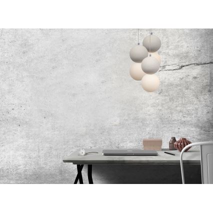 Luster na sajli STRING 1xG9/4W/230V bela
