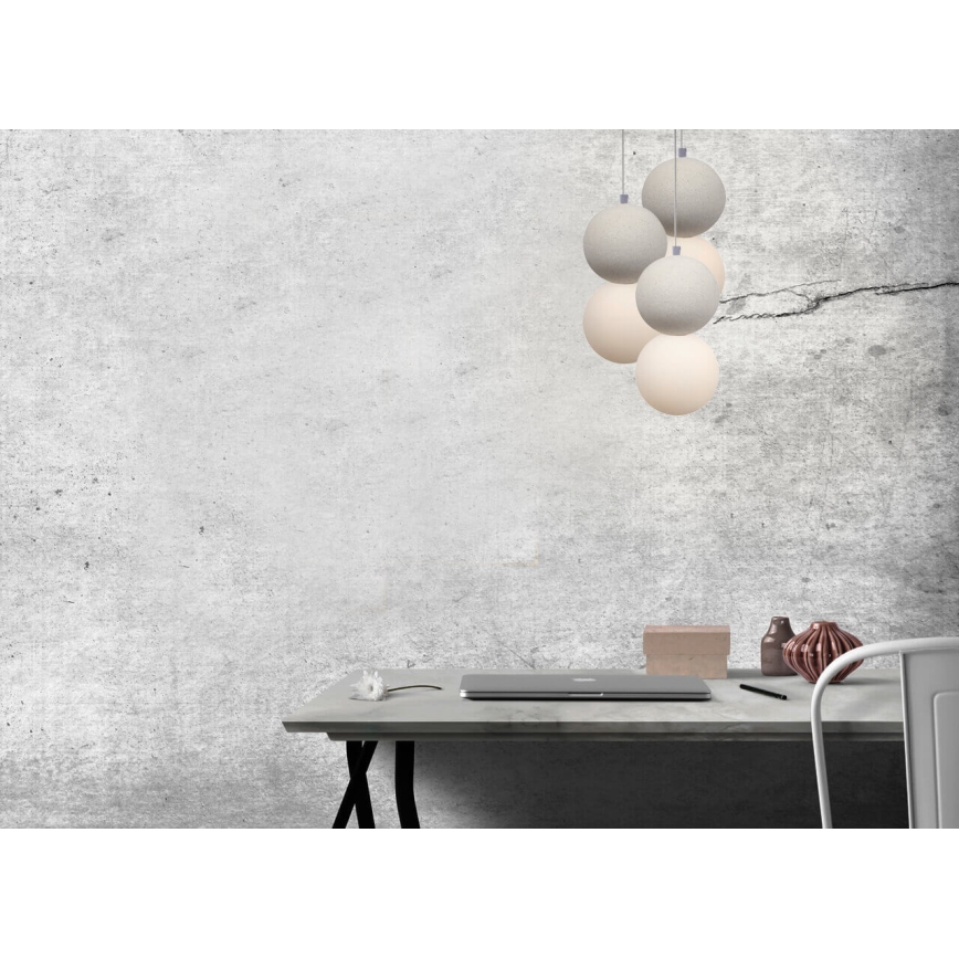Luster na sajli STRING 1xG9/4W/230V bela