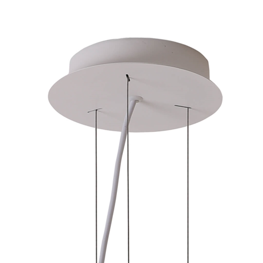 LED luster na sajli PADDY LED/24W/230V bela