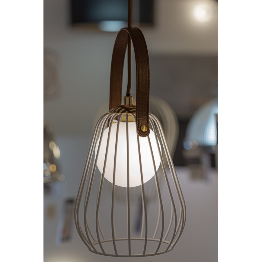 Zidna lampa MEMORY 1xG9/4W/230V bela/braon