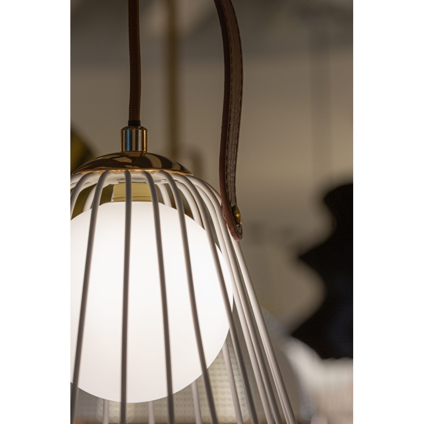 Zidna lampa MEMORY 1xG9/4W/230V bela/braon