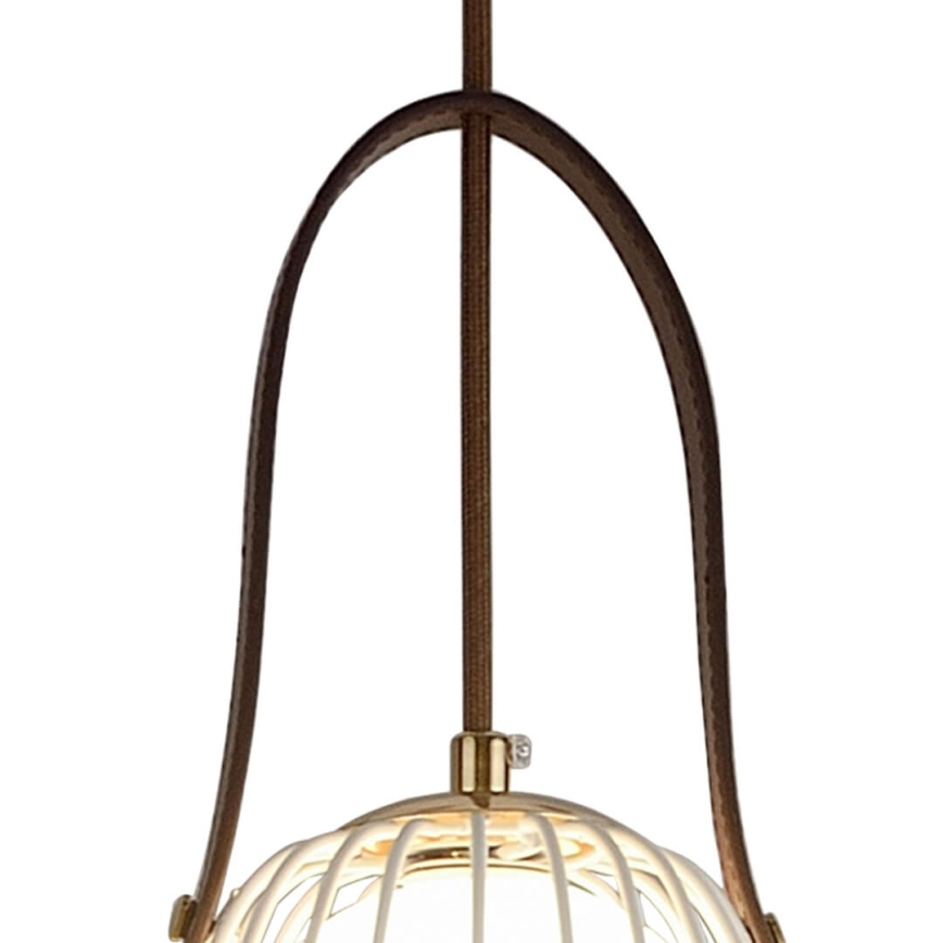 Zidna lampa MEMORY 1xG9/4W/230V bela/braon