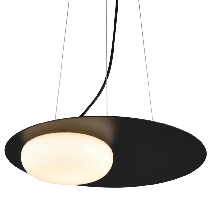 LED luster na sajli PETIT LED/12W/230V crno