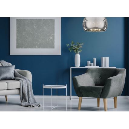 Plafonjera ORCHIDE 5xG9/3W/230V sjajni krom