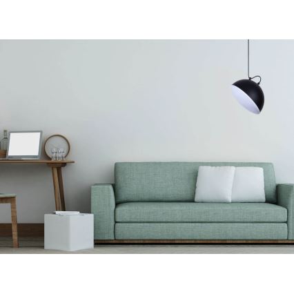 LED luster na sajli CROWD LED/20W/230V crno