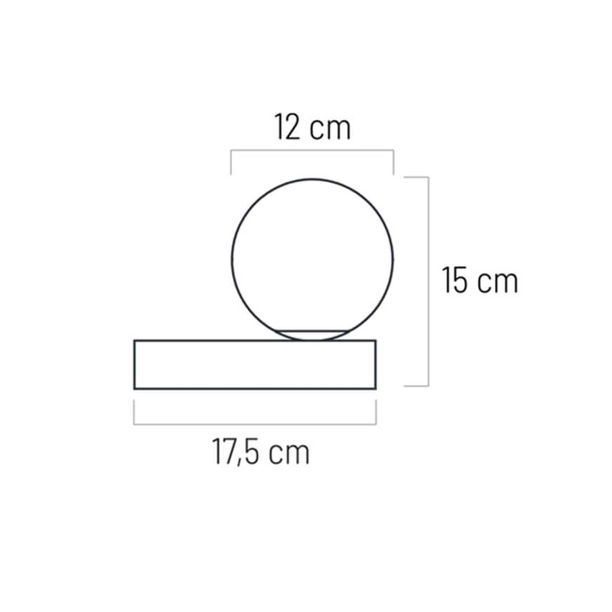 Zidna lampa za kupatilo RUBY 1xG9/5W/230V IP44 bela