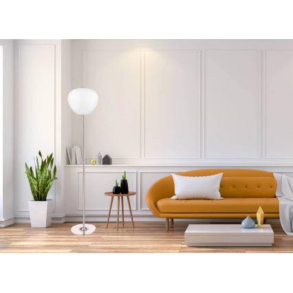 Podna lampa ARAGON 3xG9/3W/230V bela/roze zlatno