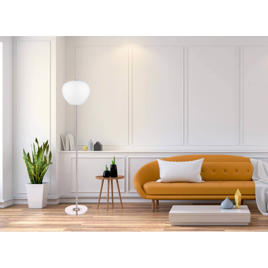 Podna lampa ARAGON 3xG9/3W/230V bela/roze zlatno