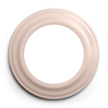 Kliklap - Retro okvir, jednostavan, staroružičaste boje