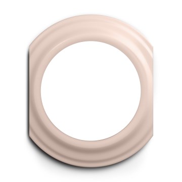 Kliklap - Retro središnji okvir, staroružičasta