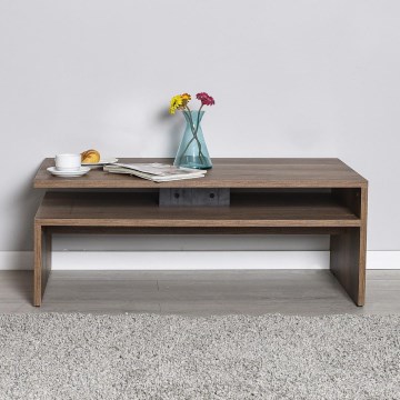 Klub sto 42x110 cm braon