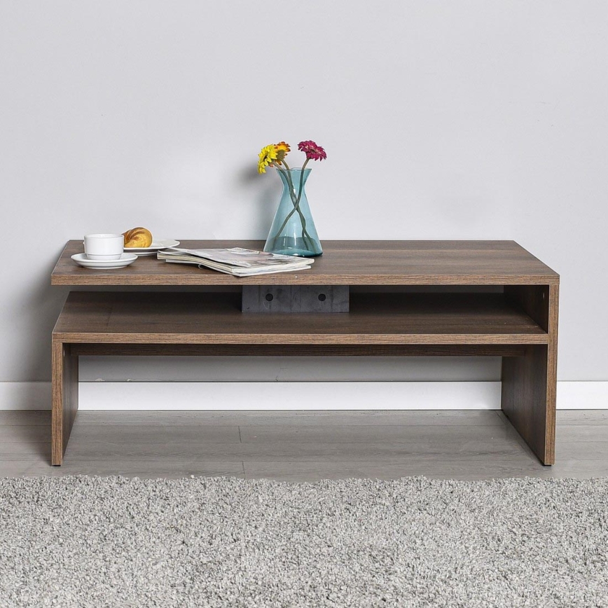 Klub sto 42x110 cm braon