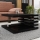 Klub sto KYOTO 31x60 cm sjajna crna