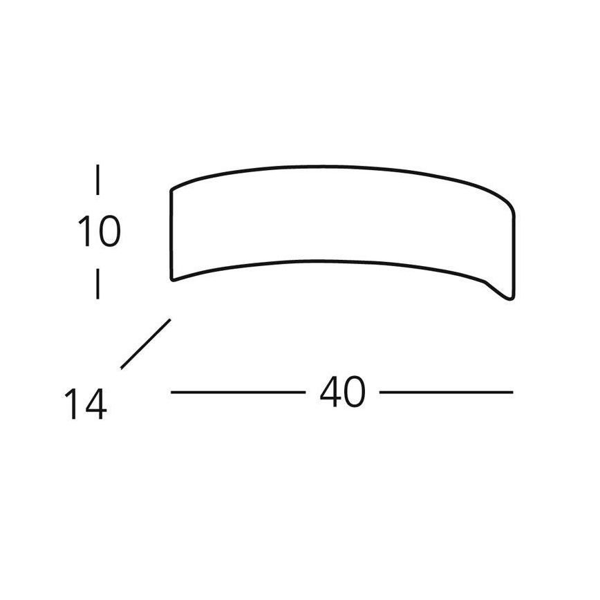 Kolarz 0291.61 - Zidna lampa ARCO 1xG9/48W/230V