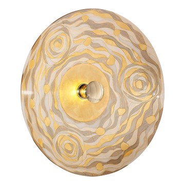 Kolarz 0415.61XL.3.Ch - Zidna lampa LUNA 1xE27/100W/230V 24K zlatna