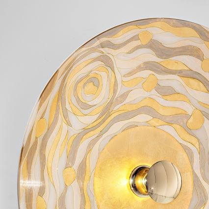 Kolarz 0415.61XL.3.Ch - Zidna lampa LUNA 1xE27/100W/230V 24K zlatna
