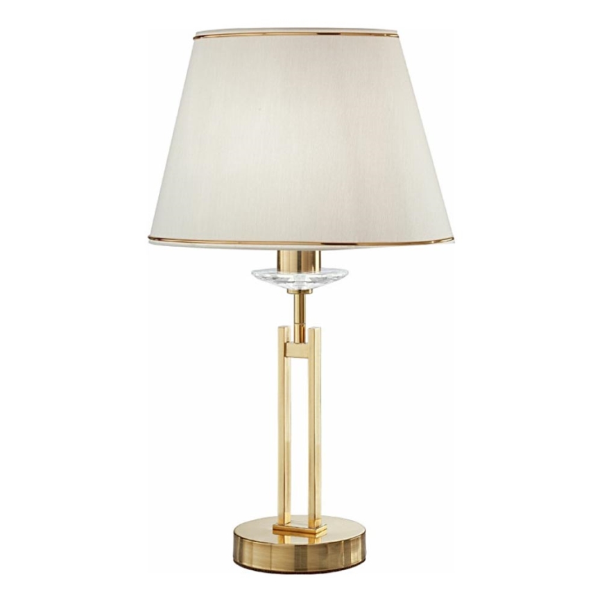Kolarz 330.71.8C - Kristalna stona lampa IMPERIAL 1xE27/60W/230V zlatna/bež
