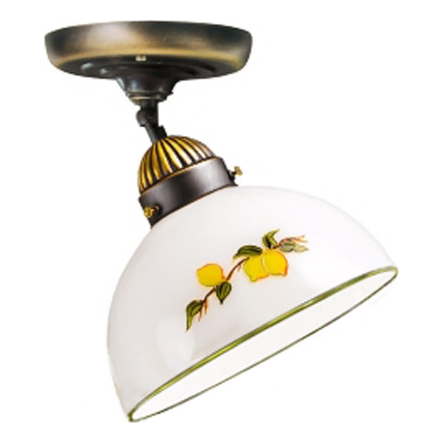 Kolarz 731.10.126 - Nadgradni luster NONNA 1xE27/75W/230V pr. 20 cm limunovi
