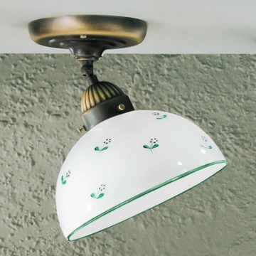 Kolarz 731.10.20 - Nadgradni luster NONNA 1xE27/75W/230V pr. 20 cm zelena