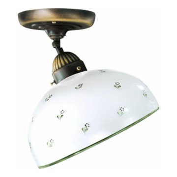 Kolarz 731.10.27 - Nadgradni luster NONNA 1xE27/75W/230V pr. 30 cm zelena