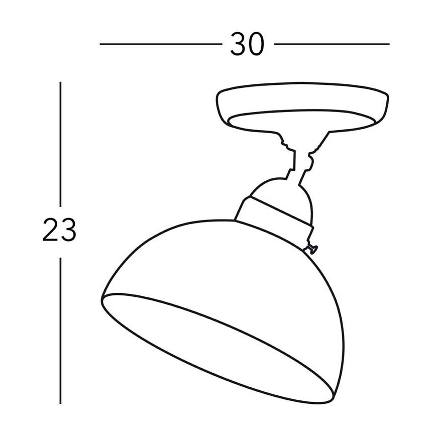 Kolarz 731.10.54 - Reflektorska lampa NONNA 1xE27/75W/230V
